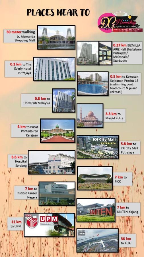 Dg Homestaymuslim Putrajaya - Near Alamanda Zewnętrze zdjęcie